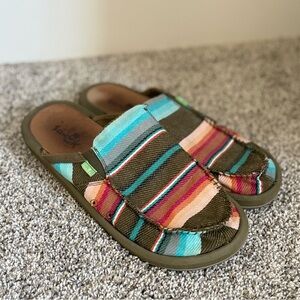 Sanuk Brown 🌈 Slip-On Shoes